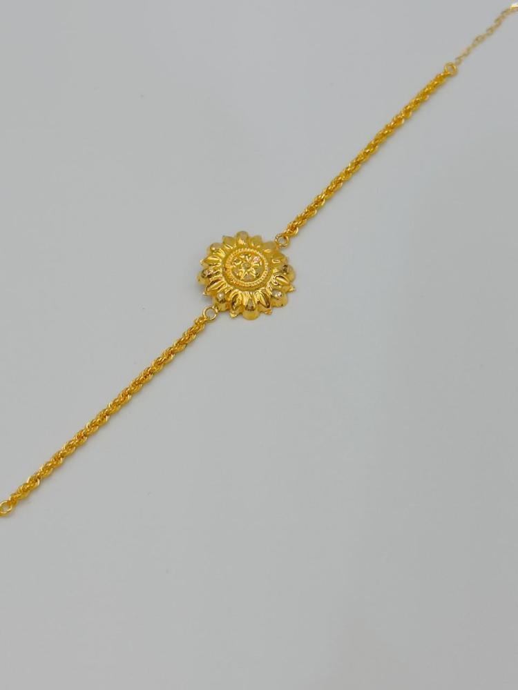 اسوارة كرسي جابر ذهب عيار 21