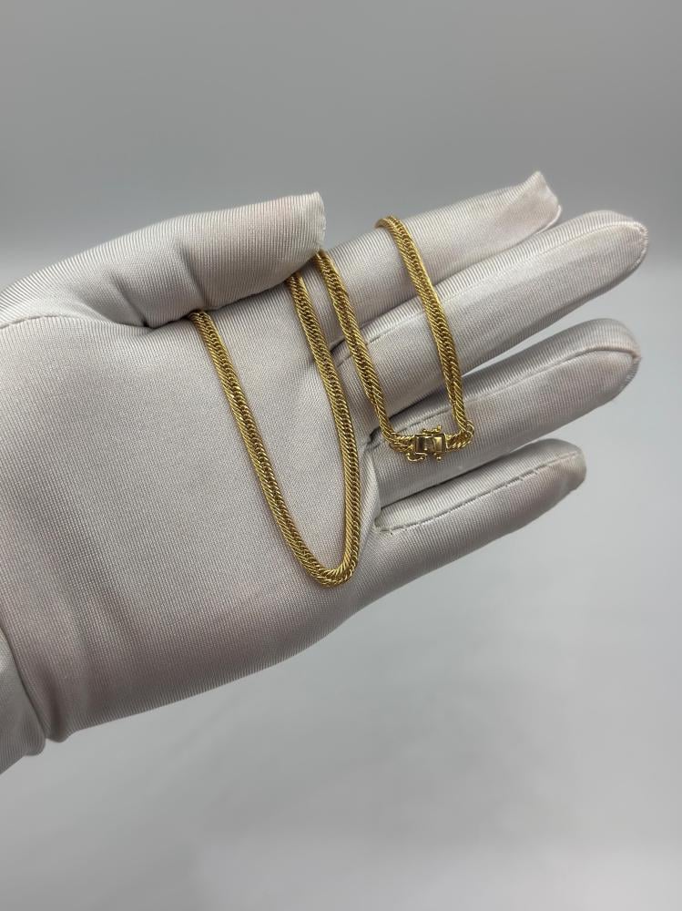 سلسال ذهب عيار 18