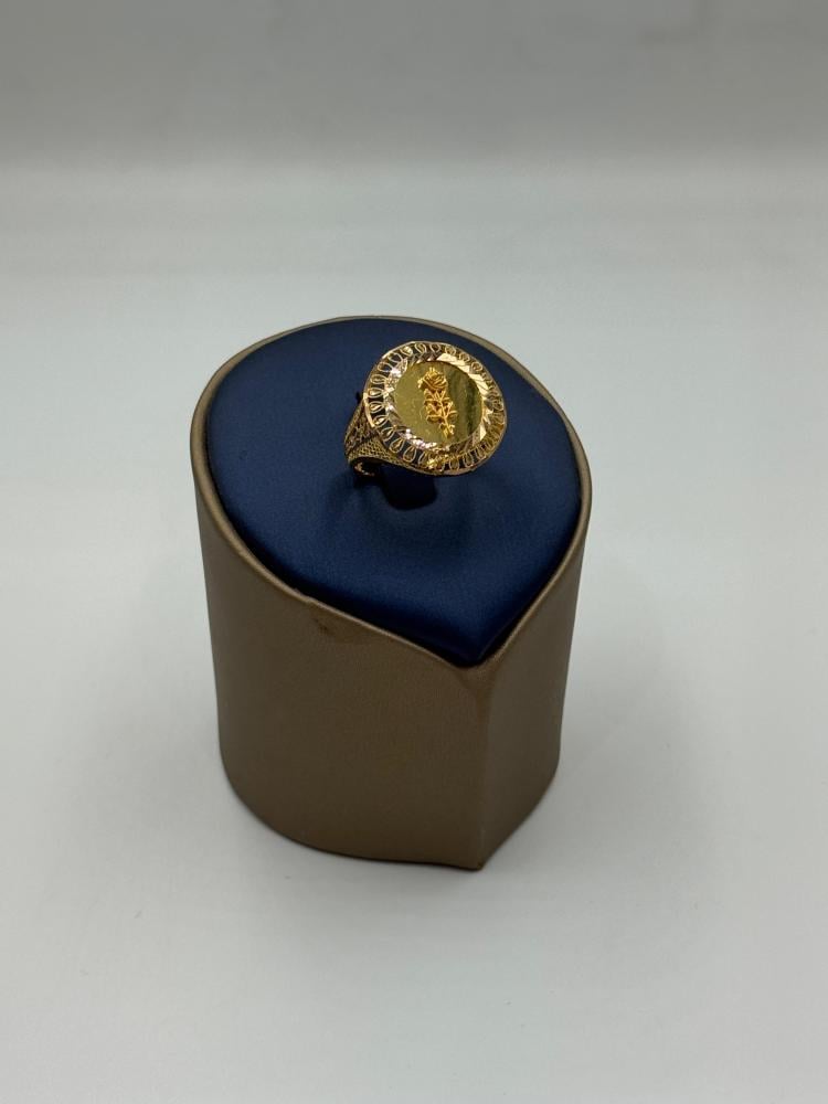 خاتم وردة عيار 21 - مجوهرات قصر المدينة للذهب - الدمام