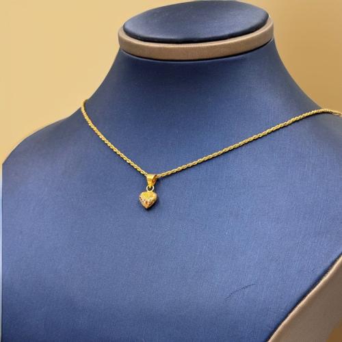 Necklace Paperclip Gold 18K | MADINA JEWELLERY
