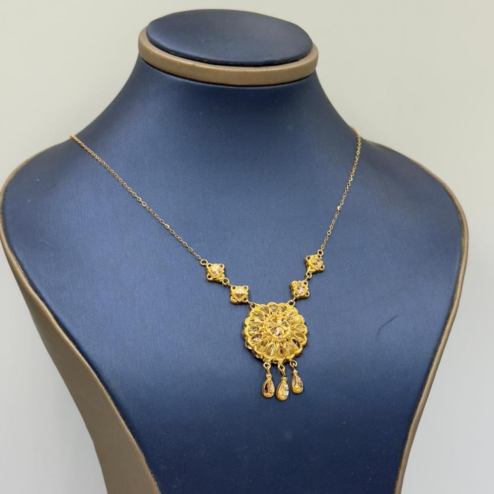 عقد كرسي جابر ذهب عيار 21