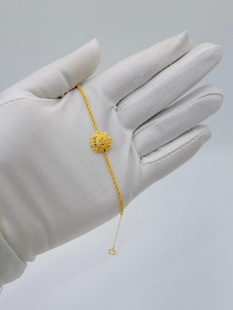 اسوارة كرسي جابر ذهب عيار 21