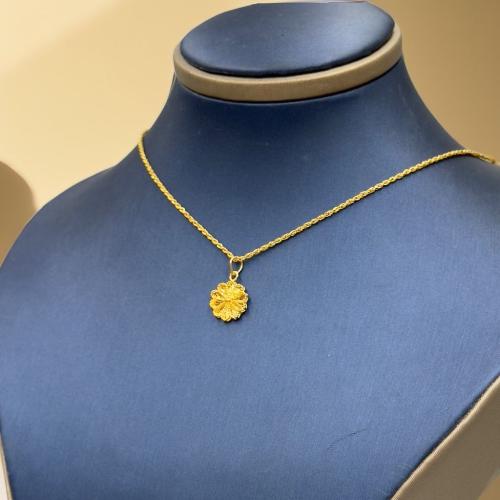 Necklace Paperclip Gold 18K - Madina jewellery - KSA