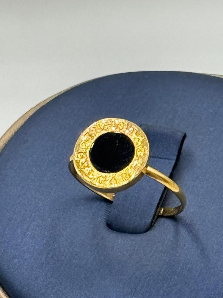 خاتم ذهب عيار 18 بولغاري - مجوهرات قصر المدينة للذهب - الدمام
