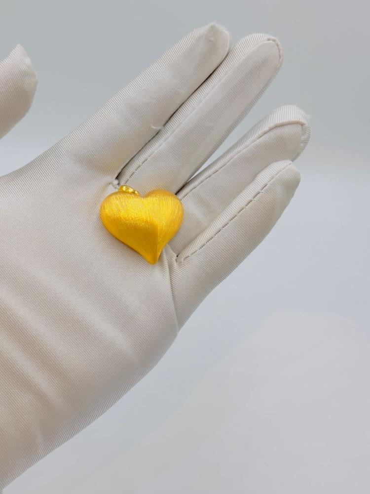 Necklace Heart Gold 21K