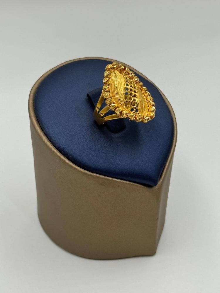 خاتم ذهب عيار 21