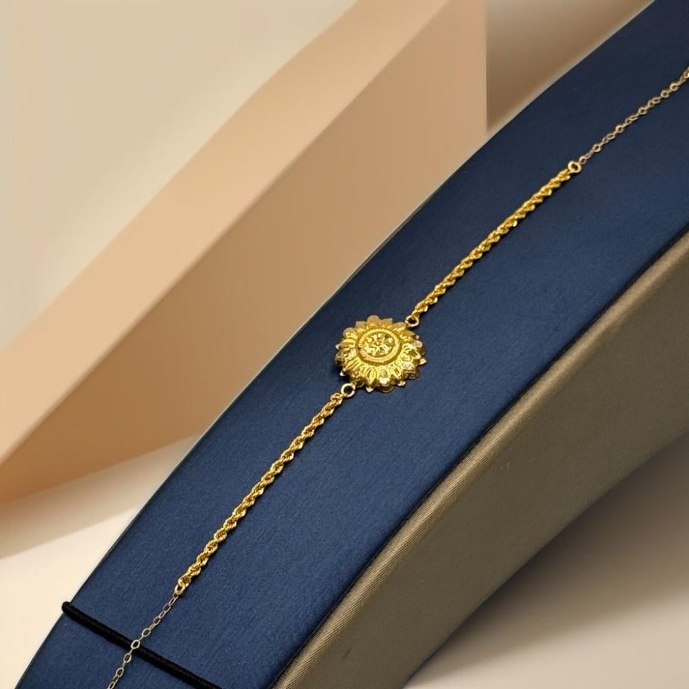 اسوارة كرسي جابر ذهب عيار 21