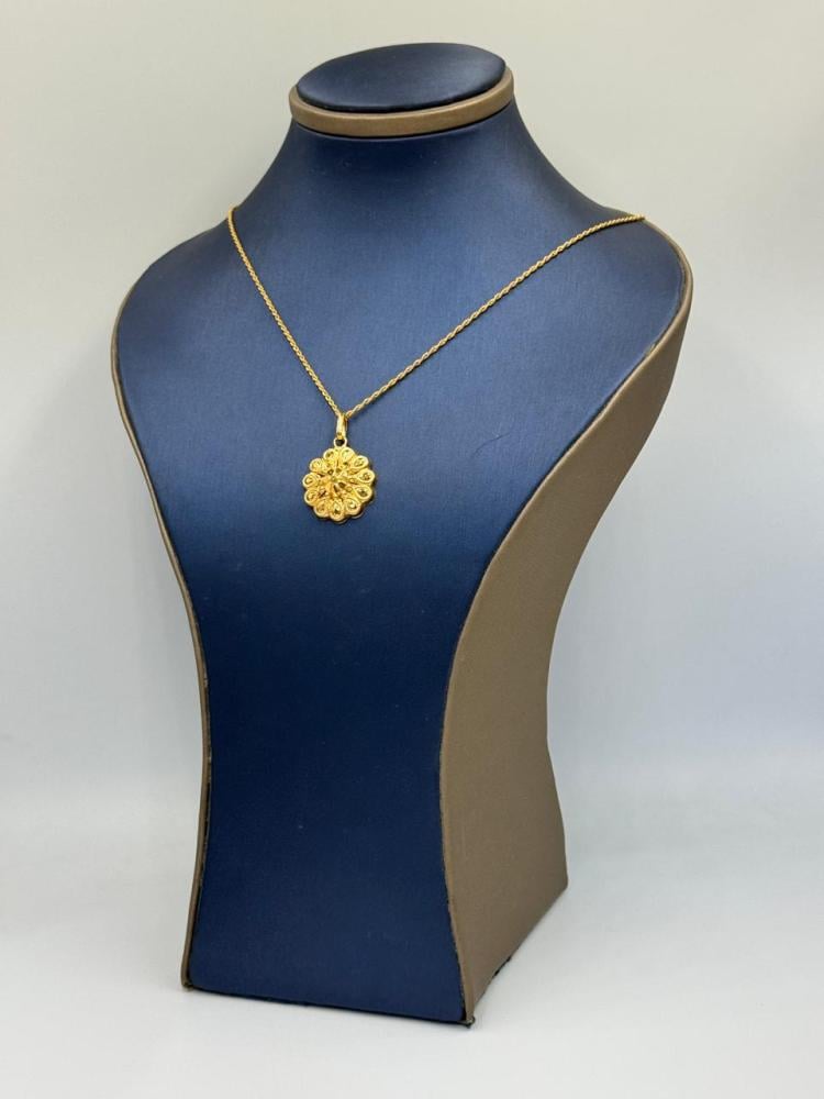 عقد كرسي جابر ذهب عيار 21