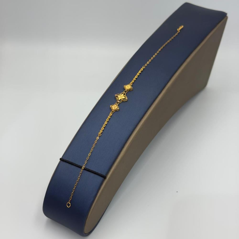 اسوارة تصميم عالمي ذهب عيار 21