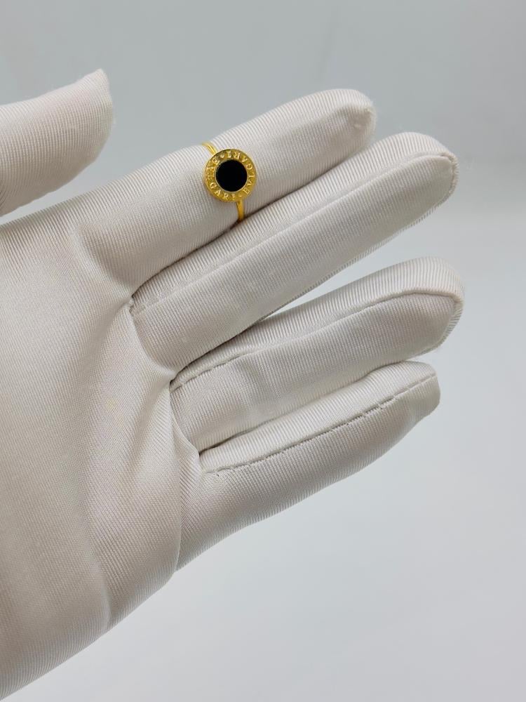 خاتم ذهب عيار 18 بولغاري - مجوهرات قصر المدينة للذهب - الدمام