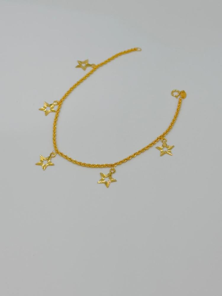 اسوارة نجوم ذهب عيار 21