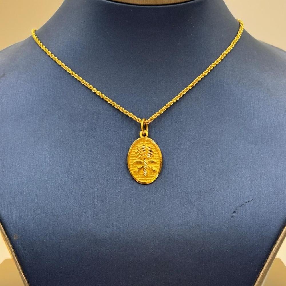 Necklace Saudi Logo Gold 18K