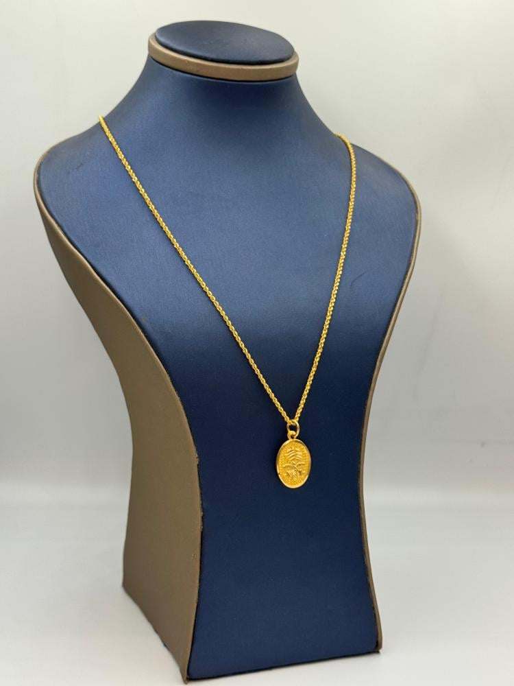 Necklace Saudi Logo Gold 18K