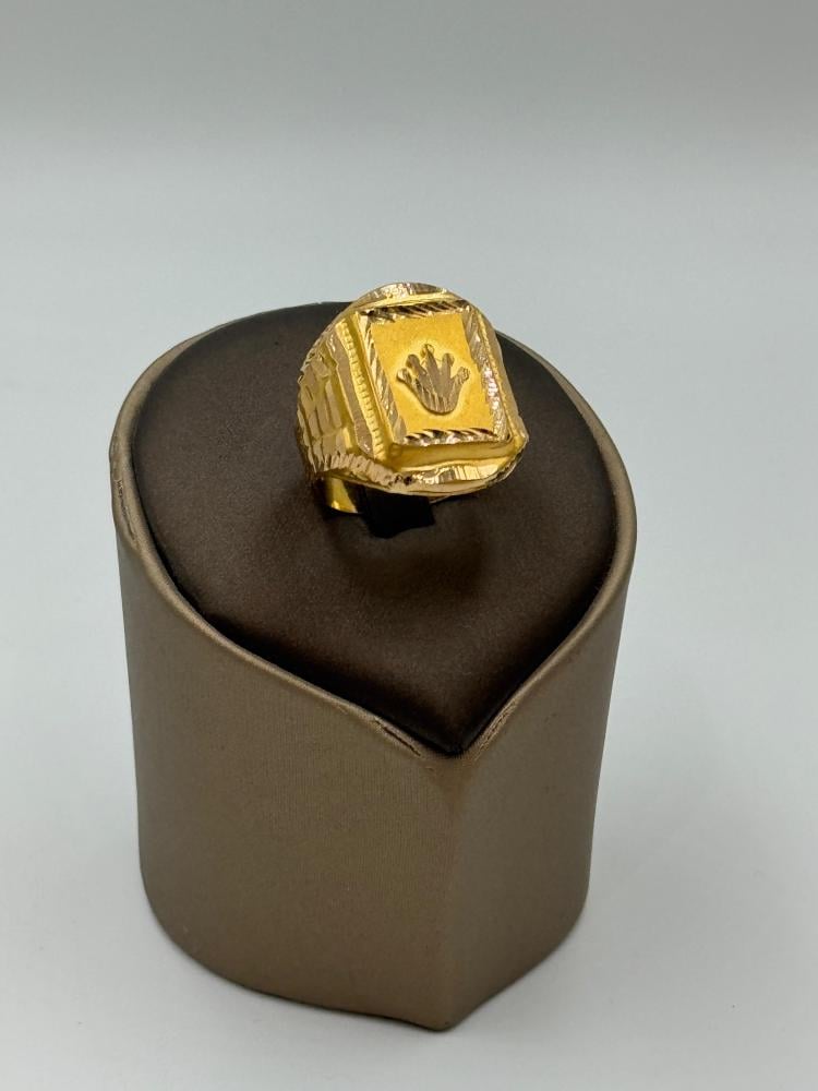 خاتم تصميم عالمي ذهب عيار 21