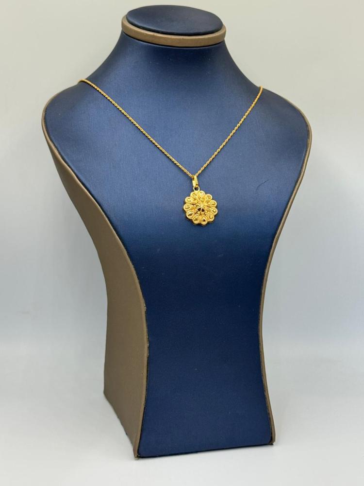 عقد كرسي جابر ذهب عيار 21