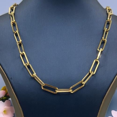 Necklace paper clip 18K - Madina jewellery - KSA