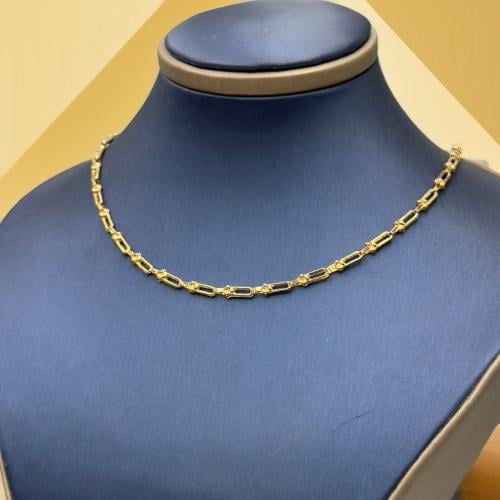 Necklace Paperclip Gold 18K - Madina jewellery - KSA