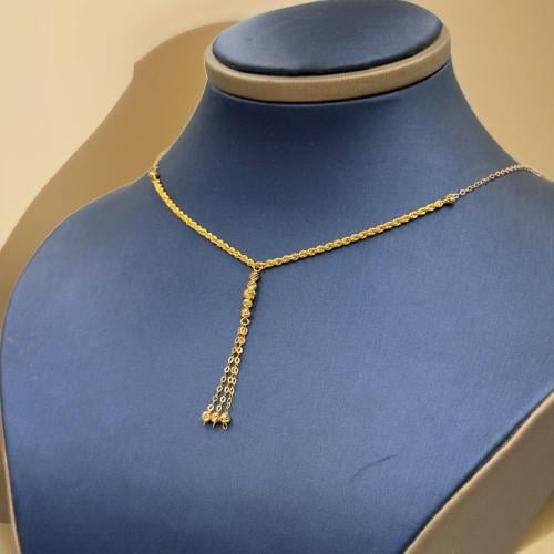 Necklace Paperclip Gold 18K | MADINA JEWELLERY