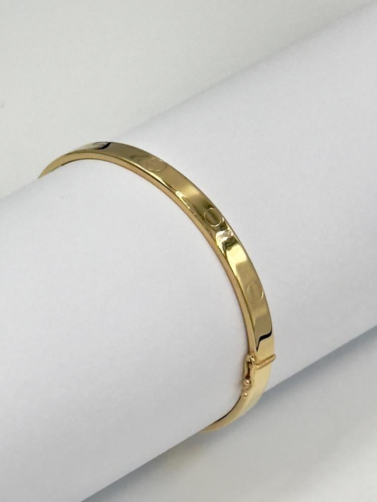 Cartier 18k gold bangle bracelet sale