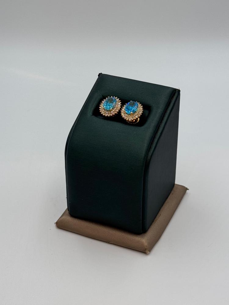 حلق الماس عيار 18