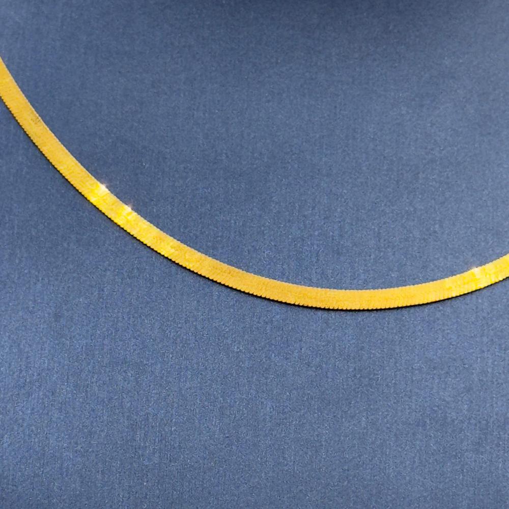 Necklace Flat Gold 21K