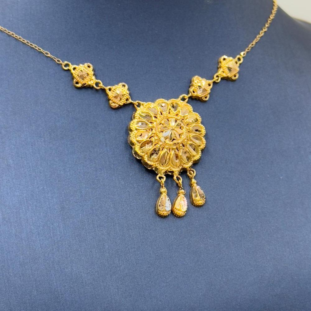 عقد كرسي جابر ذهب عيار 21