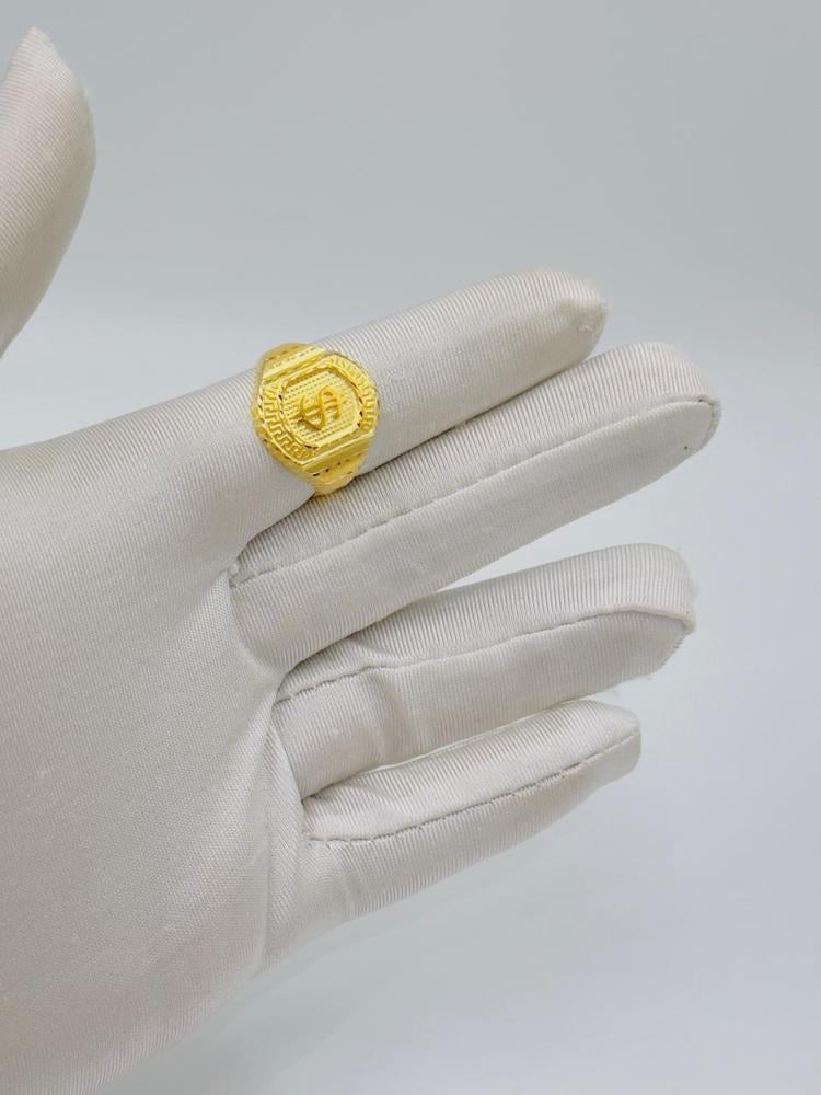 خاتم ذهب عيار 18