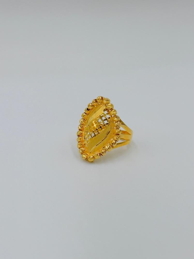 خاتم ذهب عيار 21