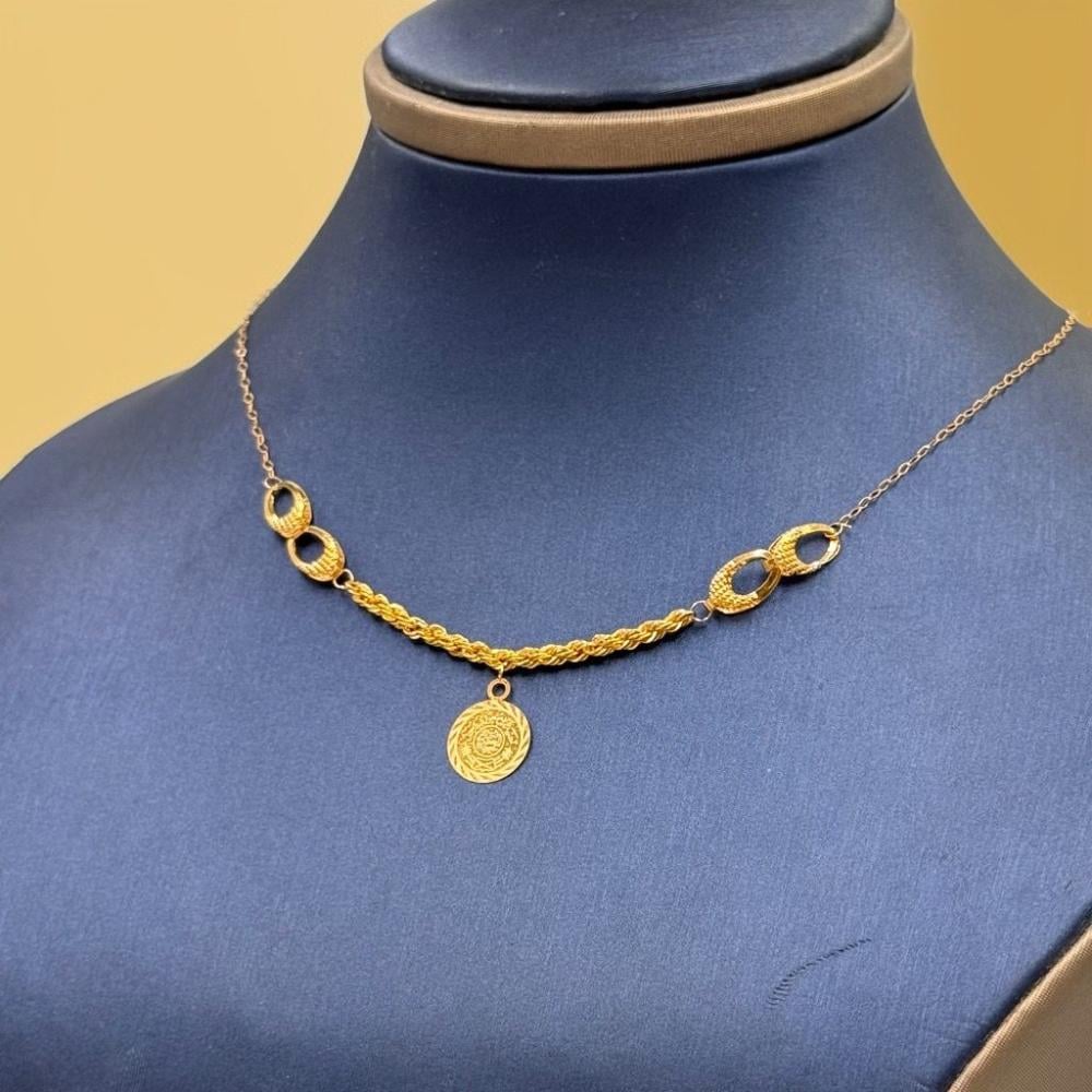 gold coin necklace, | MADINA JEWELLERY