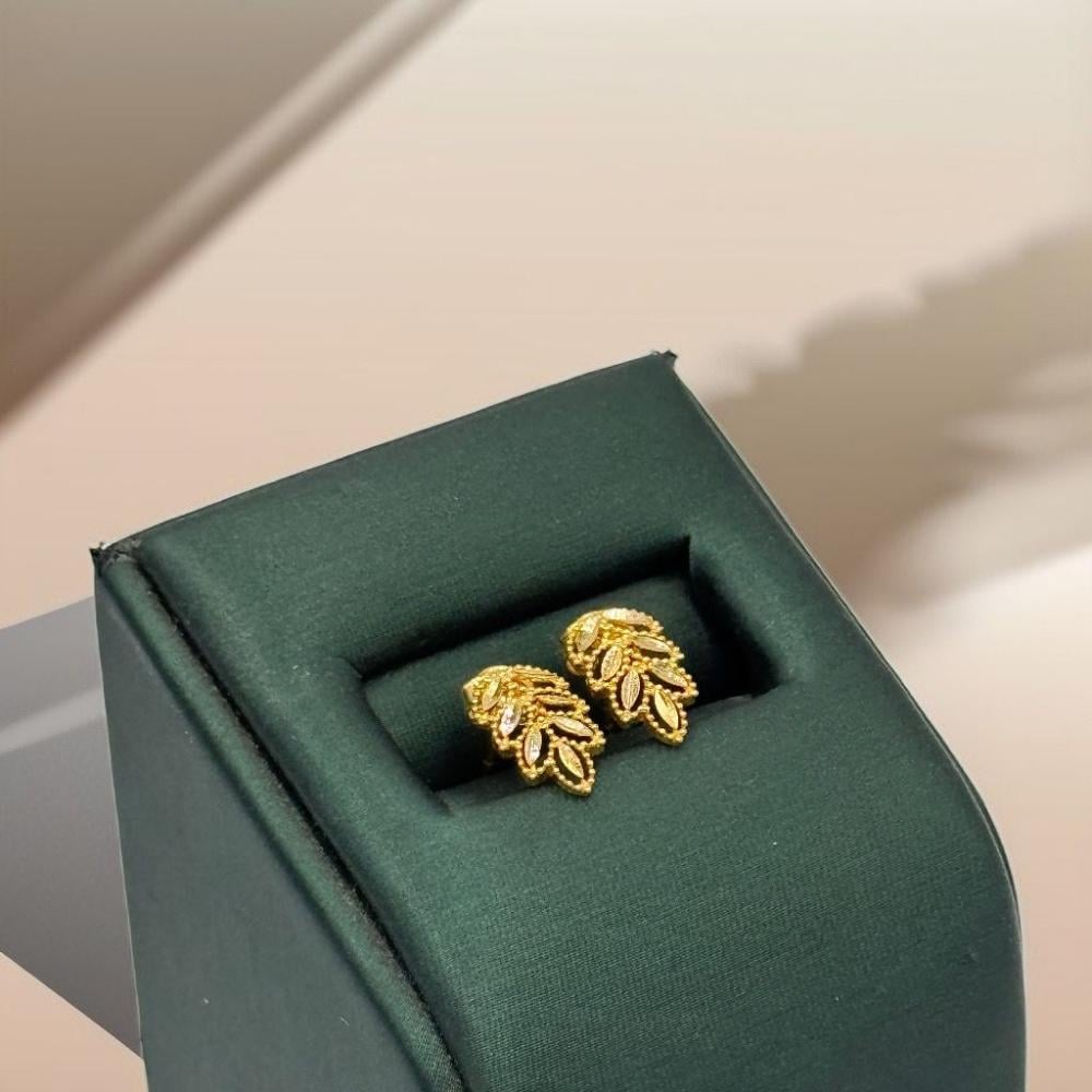 حلق ذهب عيار 21