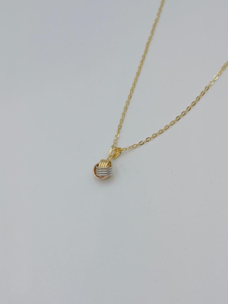 عقد ذهب ناعم عيار 18 - مجوهرات قصر المدينة للذهب - الدمام