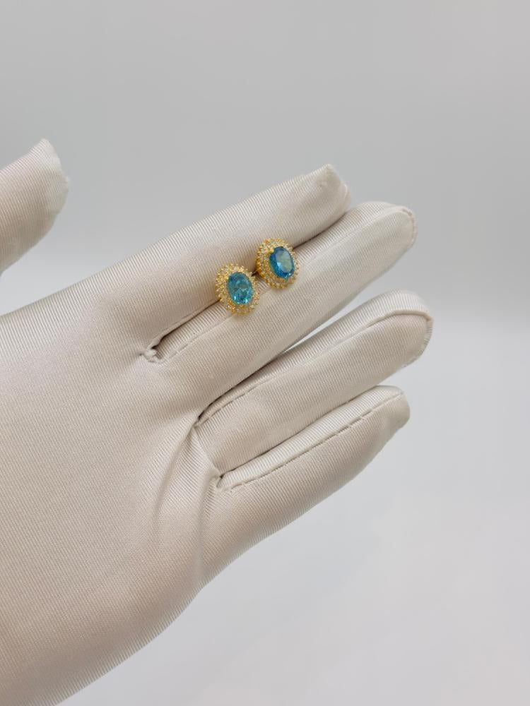 حلق الماس عيار 18