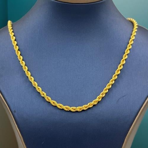 Necklaces Robe 18K - سلسال مبروم عيار 18