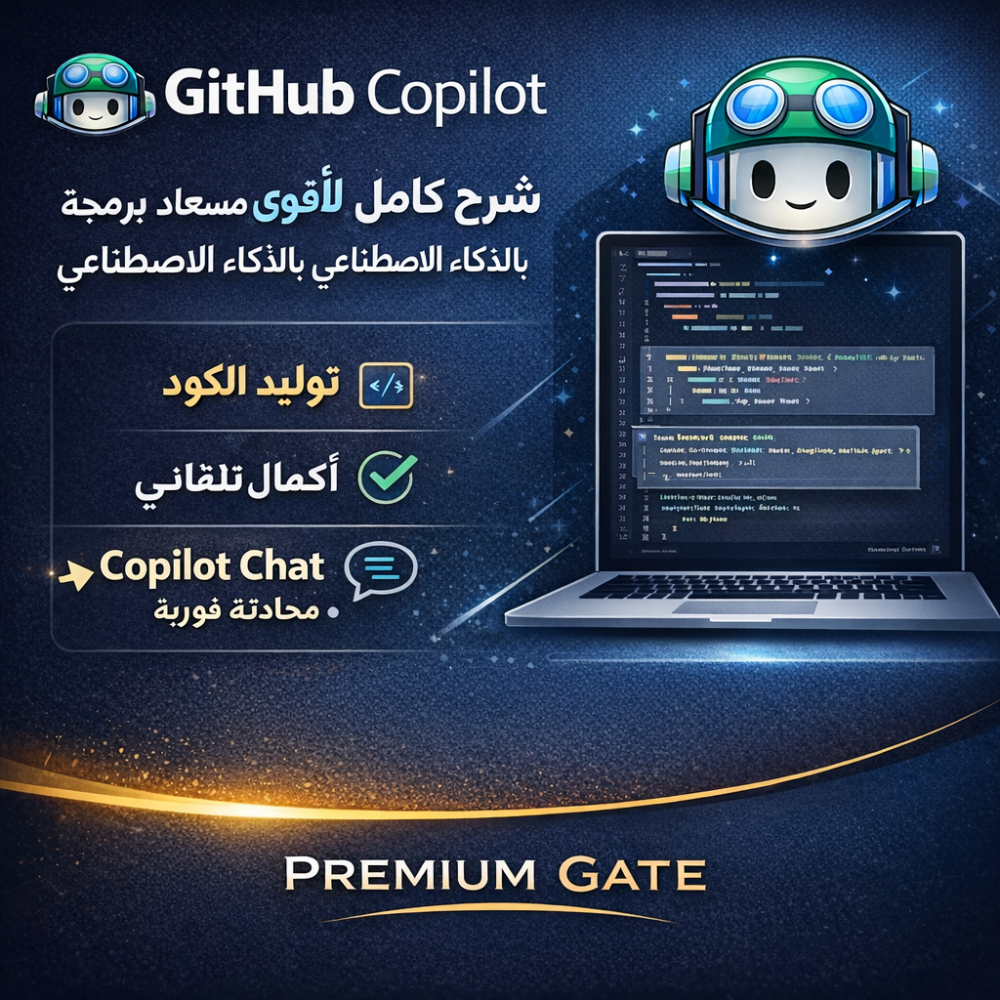 GitHub Copilot شرح كامل: المميزات، الاستخدام، وكيف يرفع إنتاجية المطور