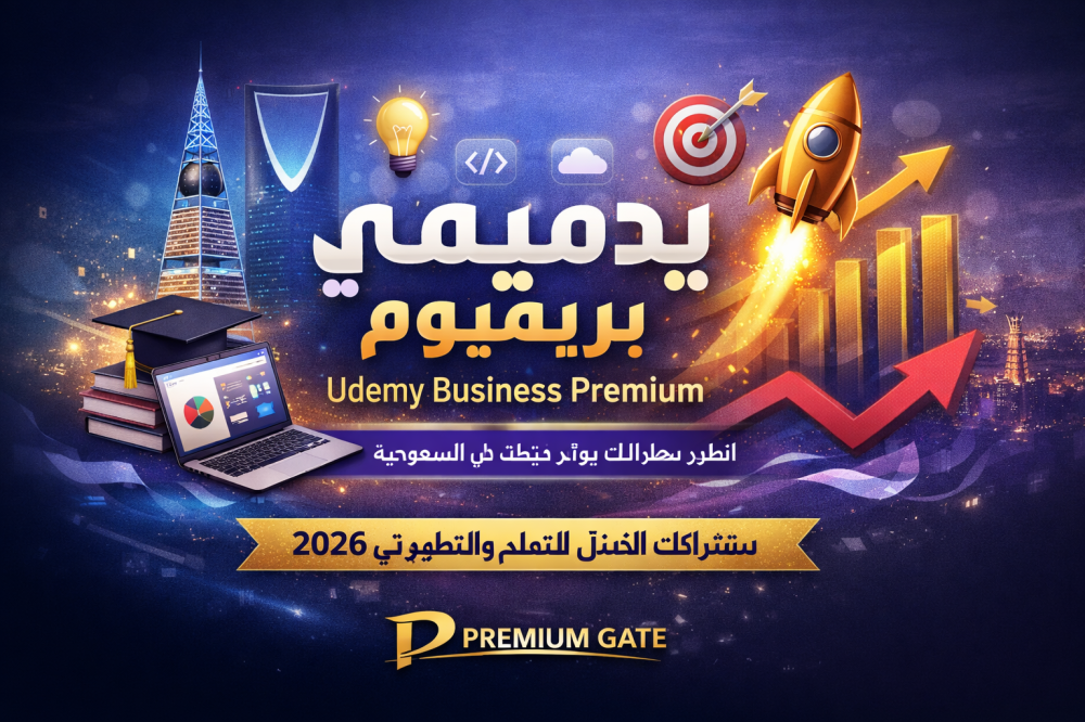 اشتراك يوديمي بريميوم Udemy Business Premium الرسمي في السعودية 2026