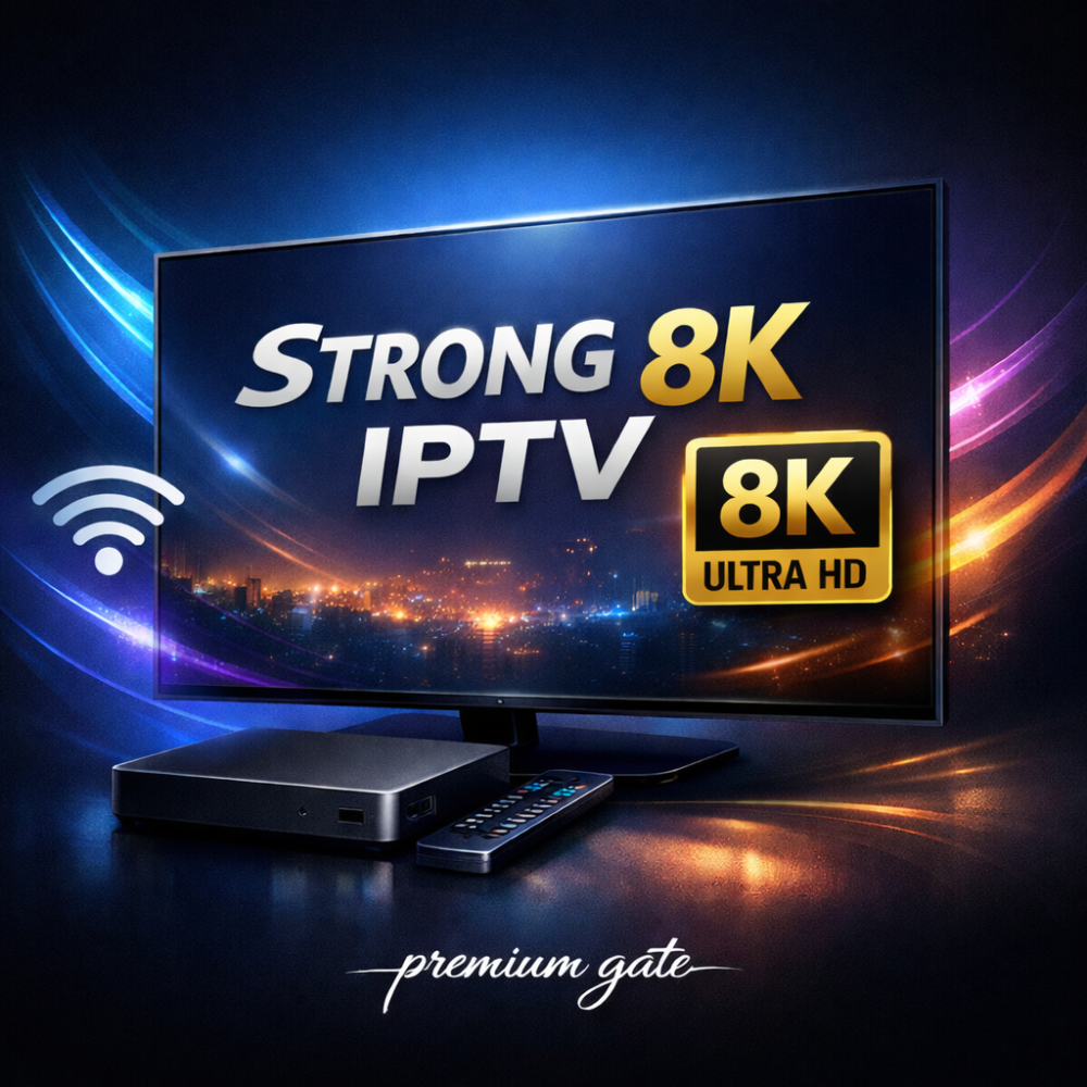 اشتراك IPTV Strong 8K: مشاهدة ممتعة بجودة عالية وتجربة مرنة