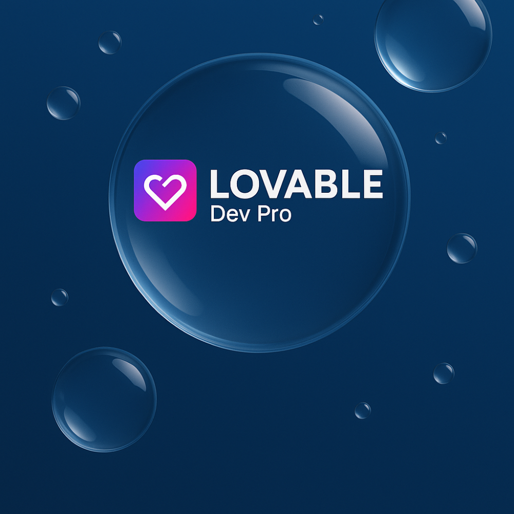 صوره توضح اشتراك  LOVABLE Dev Pro