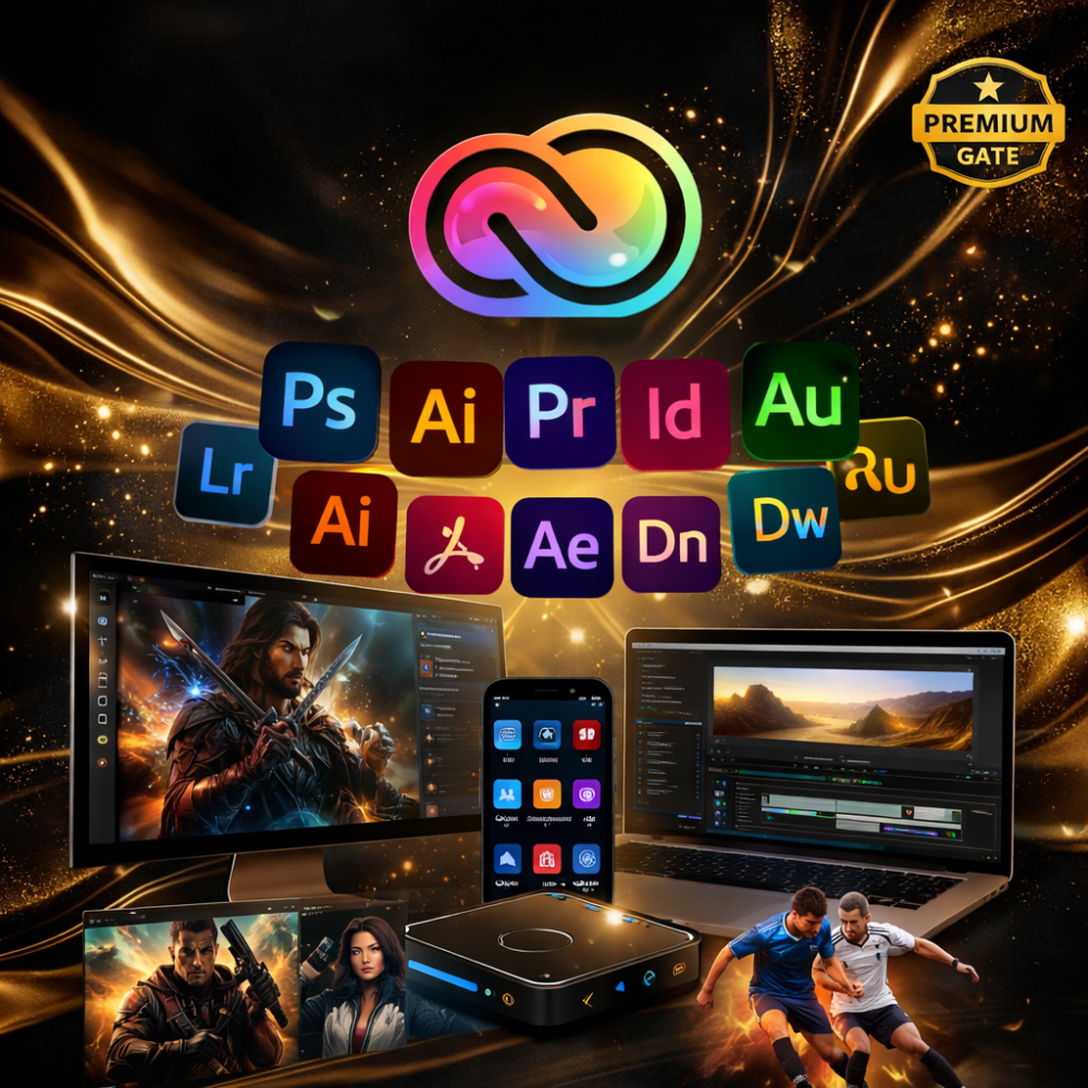 أفضل اشتراك Adobe Creative Cloud لبرامج التصميم والمونتاج الاحترافية