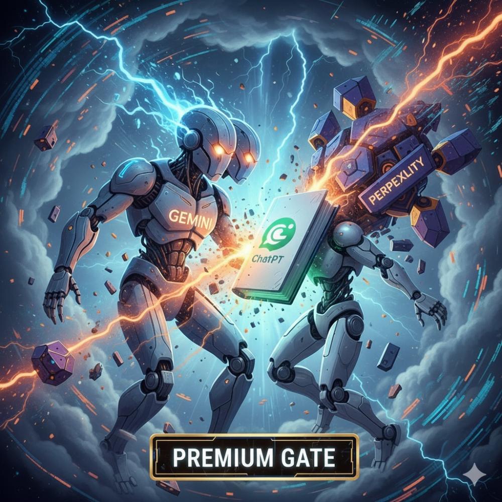 مقارنه بين شات جي بي تي وجيمين وبرلكسيتي