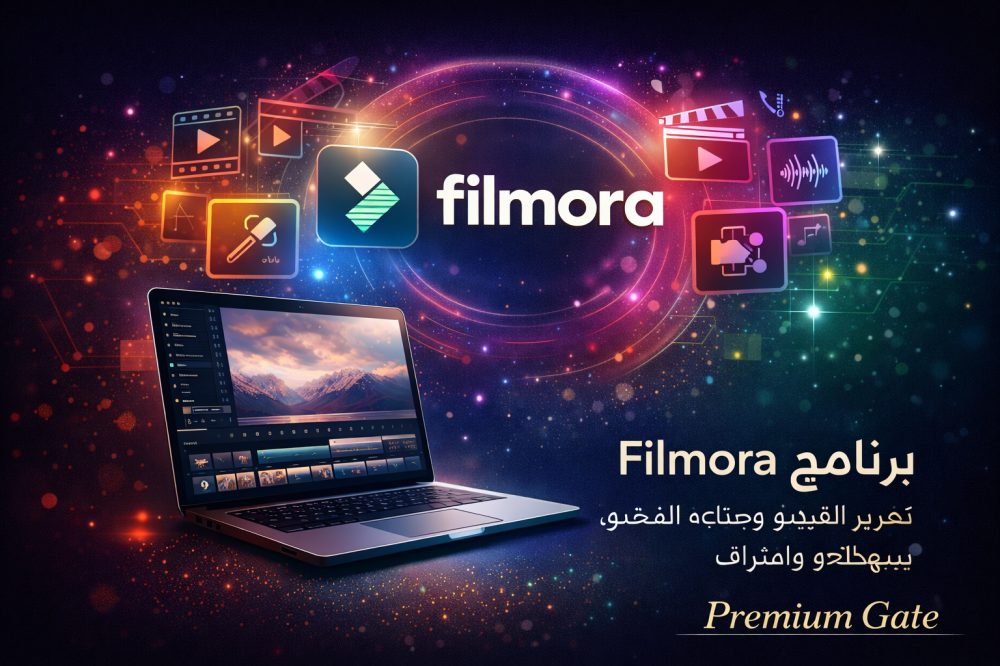 برنامج Filmora لتحرير الفيديو | أفضل برنامج مونتاج سهل واحترافي