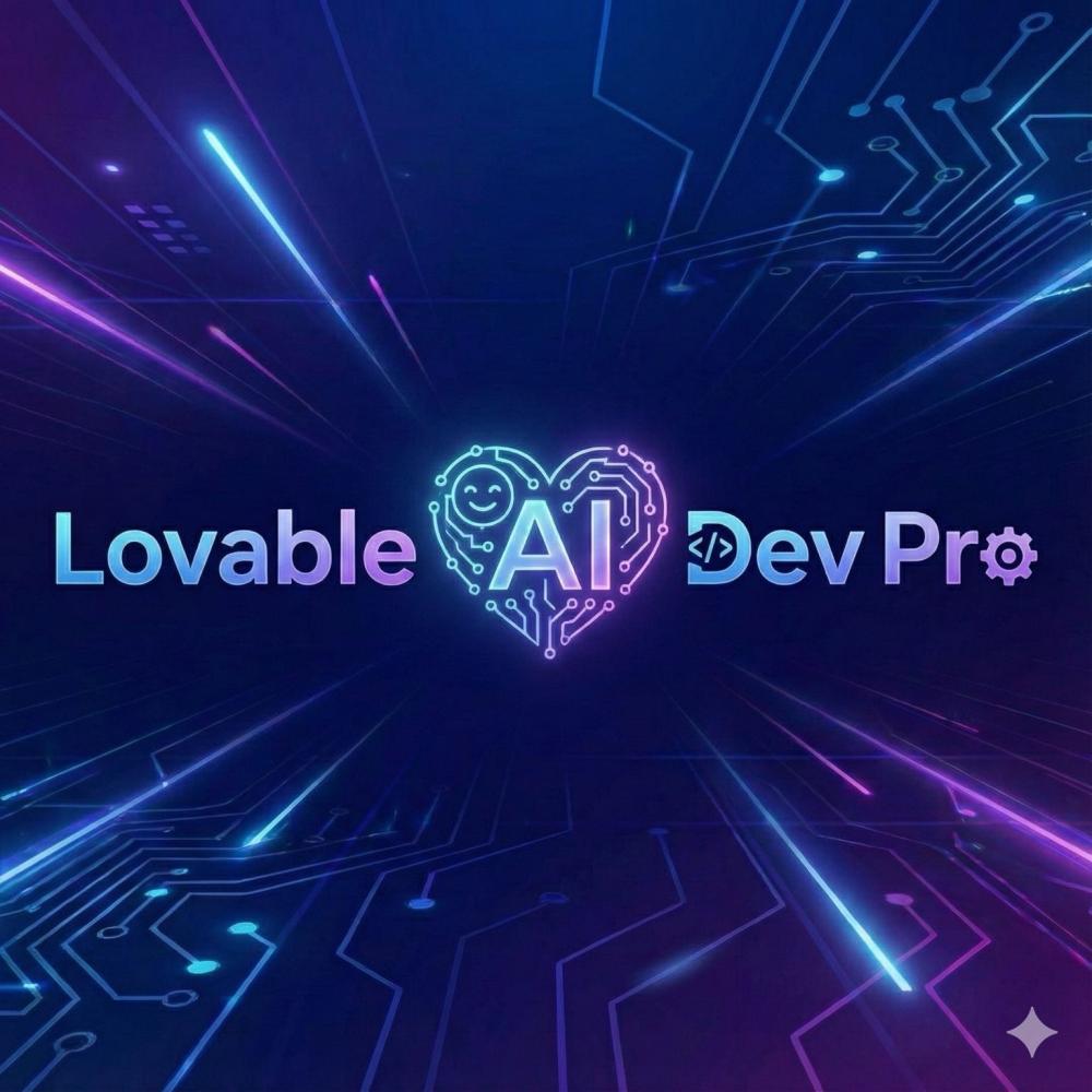 حوّل أفكارك إلى تطبيقات حقيقية مع Lovable AI Dev Pro