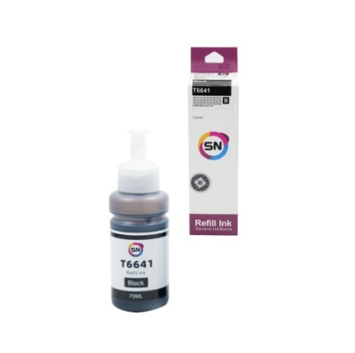 حبر سائل SN متوافق T-6641 اسود