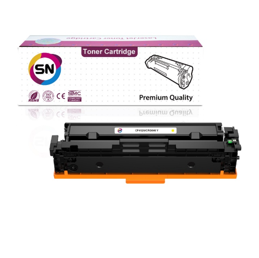 Compatible SN Laser Toner CF412-CRG046 - Yellow