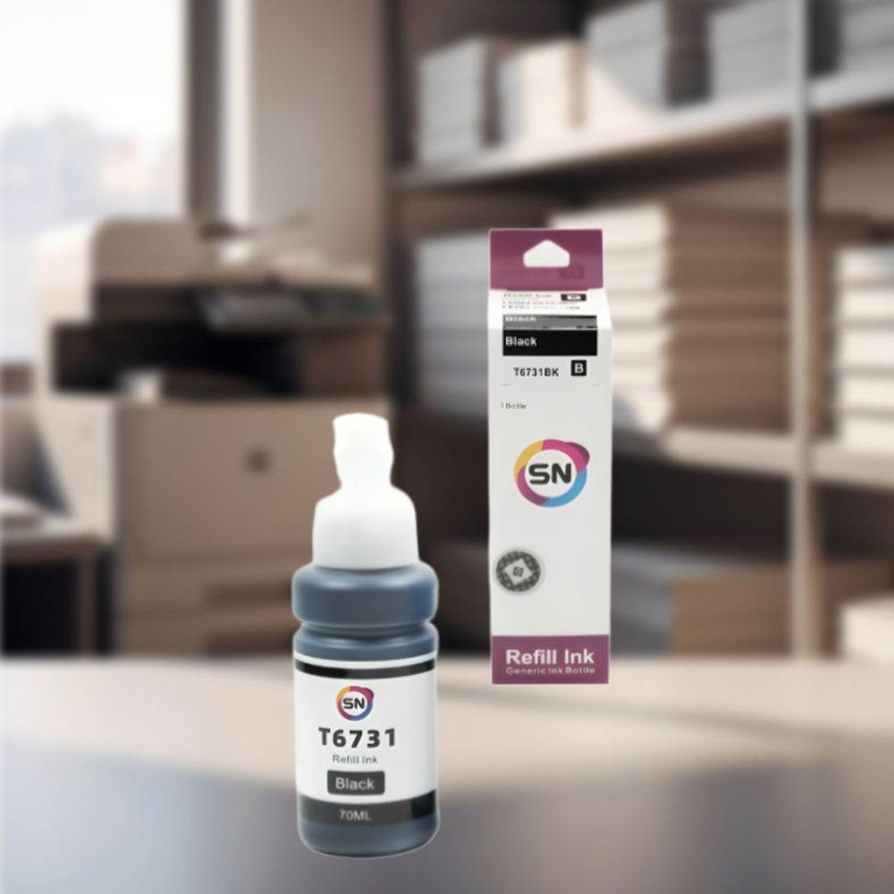 حبر سائل SN متوافق T-6731- اسود