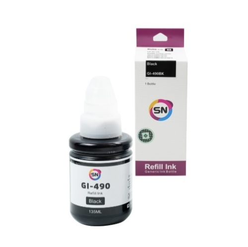 حبر سائل SN متوافق GL490 - اسود
