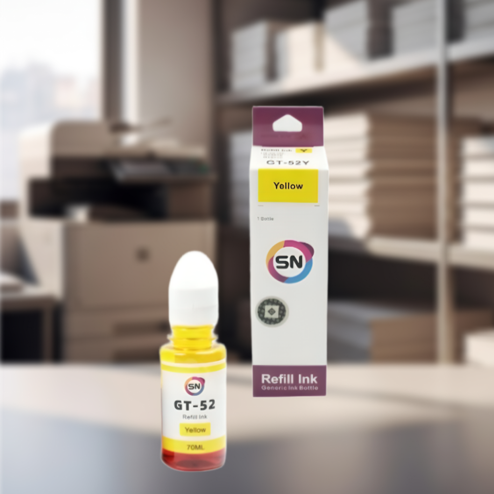 حبر سائل SN متوافق GT-52 - اصفر