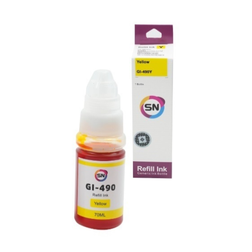 حبر سائل SN متوافق GL490 - اصفر