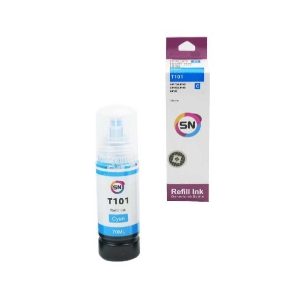 Compatible SN Liquid Ink T-101 - Cyan