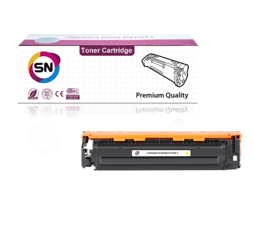 حبر ليزر SN متوافق 504A  -CE252- اصفر