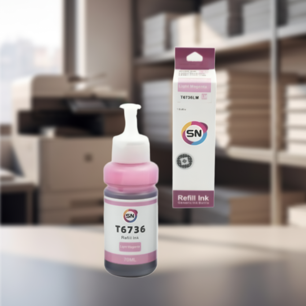 حبر سائل SN متوافق T-6736-LC- ارجواني مضي